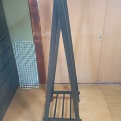 (取引中)ハンガーラック　ブラウン　木製の画像