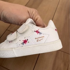 オニツカタイガー　子ども用スニーカー　美品　12センチ
の画像