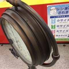 【アンティークなスタンド型置き時計】アンティーク　置き時計 ビンテージ ヴィンテージ　ダブルフェイスクロックの画像