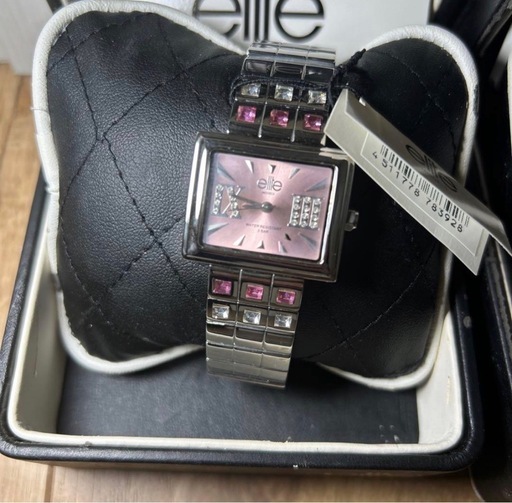 定価¥156,000 elite ペア腕時計2点セット　