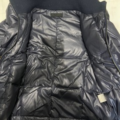 【JEANASIS】ショート丈ダウンジャケット　紺色の画像