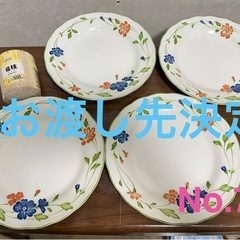 【お渡し先決定】No.70,71,72,73 平皿の画像