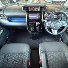 総額139.5万円★H30年式　ルーミー　カスタムG-T　LED付モデリスタフルエアロ　ターボ　両側パワースライドドア　シートヒーター　リアテーブル　2025年製タイヤ　純正SDナビ　Bluetooth　フルセグTV　バックカメラ　ETC　ドラレコの画像