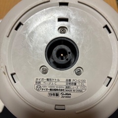 タイガー電気ケトル1Lの画像