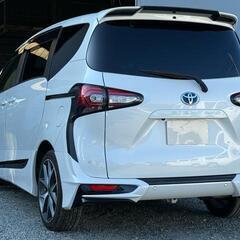 総額158.6万円★H31年式　シエンタハイブリッド　ファンベースG　モデリスタフルエアロ　モデリスタスポイラー　モデリスタ17インチAW　2025年製REGNOタイヤ　LEDヘッドライト　純正9インチナビ　両側パワスラ　シート＆ステアリングヒーター　クリアランスソナーの画像