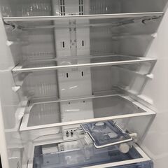 三菱　3ドア冷蔵庫　MR-CX30E-BR　300L　2020年製　中古の画像