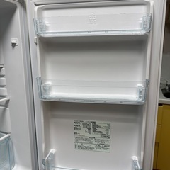 【12/22迄】アイリスオーヤマ冷蔵庫162ℓ2019年製の画像