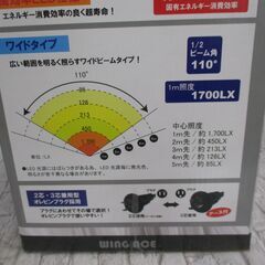 シュナウザー LA-5005LED-2 投光器 5500ルーメン 未使用 【ハンズクラフト宜野湾店】の画像