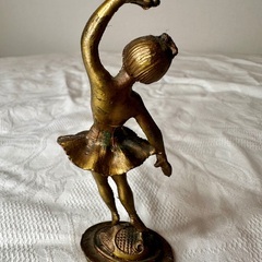 イタリア ヴィンテージ 真鍮製 バレリーナの画像