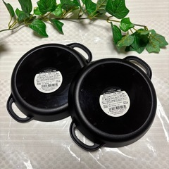 プラスチック製スキレット風皿セット/アウトドアやキャンプ、おままごとにもの画像