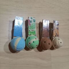 ⚠️0円出品⚠️ハンドメイドのマグネットクリップ④の画像