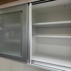 ニトリ　食器棚　現物は段原店　広島市内配達無料（一部地域除く）の画像