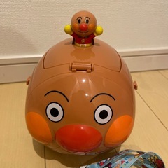 【美品】アンパンマンミュージアム限定　アンパンマンごうポップコーンケースの画像