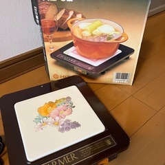 昭和 レトロ 日立 HITACHI 電気ウォマー （トレイ）HZ 92 未使用の画像