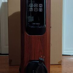 AND・DECO / モダンデコ：オイルヒーター DARK WOODの画像