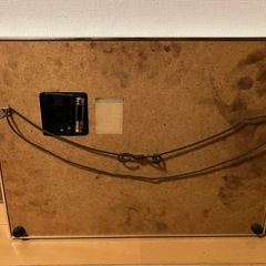 当時物 昭和レトロ パネル時計 壁掛け時計 ダイハツ シャレード CHARADEの画像