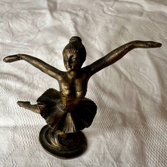 イタリア ヴィンテージ 真鍮製 バレリーナ②の画像