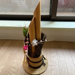 伝統的な門松 正月飾りの画像