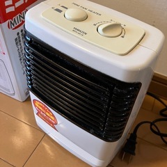 ミニ ファンヒーター YAMAZENの画像