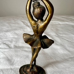 イタリア ヴィンテージ 真鍮製 バレリーナ④の画像