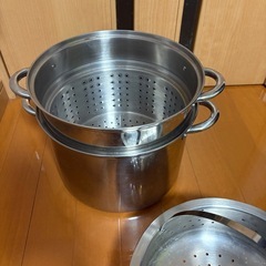 蒸し器 蒸し鍋の画像