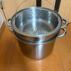 蒸し器 蒸し鍋の画像