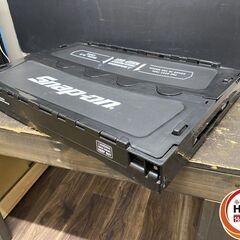 【久留米】【引き取り限定】【中古品】Snap-on スナップオン 折りたたみコンテナ オリコン ツールボックス フタ一体型 幅:約64.5cm×奥行:約44cm×高さ:約32.5cmの画像
