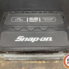 【久留米】【引き取り限定】【中古品】Snap-on スナップオン 折りたたみコンテナ オリコン ツールボックス フタ一体型 幅:約64.5cm×奥行:約44cm×高さ:約32.5cmの画像