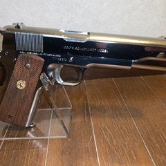 購入者決定　東京マルイ　コルト　ガバメント　M1911A1   ニッケルフィニッシュの画像
