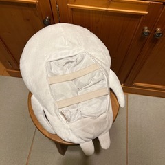 処分予定　差し上げます　白なめこ　ティッシュケース　キャラクター白キノコきのこの画像