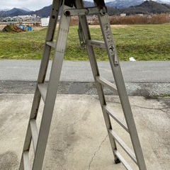 【受付終了】アルミ合金製兼用脚立☆中古品の画像