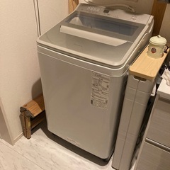 Panasonic 洗濯機 縦型洗濯機　8kg NA-FA80H9 21年製の画像