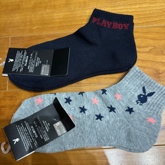 決定★PLAYBOY靴下2足セット★の画像