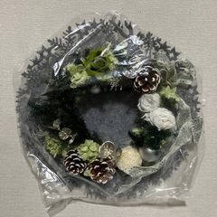 手作りクリスマスリースセットの画像