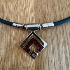 TAOネックレス スリム ARANmini CPGD レッドラメ LLの画像