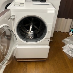 超美品　パナソニック2019年購入NAVG1200L 左開き　ドラム式洗濯乾燥機の画像