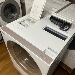 超美品　パナソニック2019年購入NAVG1200L 左開き　ドラム式洗濯乾燥機の画像