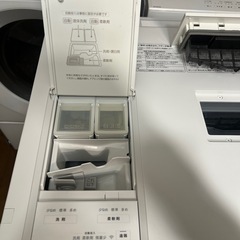 超美品　パナソニック2019年購入NAVG1200L 左開き　ドラム式洗濯乾燥機の画像