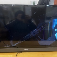 【ジャンク】液晶テレビ　東芝 REGZA 32型の画像