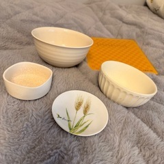【バラバラ】お皿 鍋敷きの画像