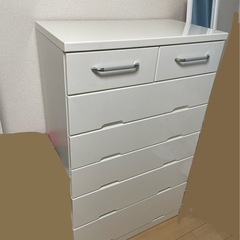 【収納力◎】白いタンスです♪の画像