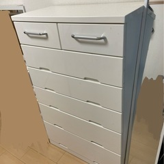 【収納力◎】白いタンスです♪の画像