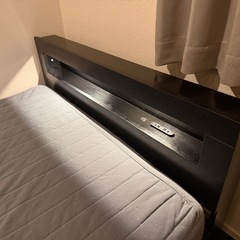 （別売り可）セミダブルベッドフレーム&マットレス　の画像