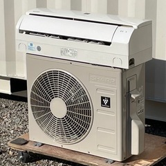 取付け可 ! !◇シャープ エアコン 6畳用 2020年製 プラズマクラスター 内部洗浄 AY-L22N高圧洗浄済み ! 保証付き ! !の画像
