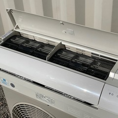 取付け可 ! !◇シャープ エアコン 6畳用 2020年製 プラズマクラスター 内部洗浄 AY-L22N高圧洗浄済み ! 保証付き ! !の画像