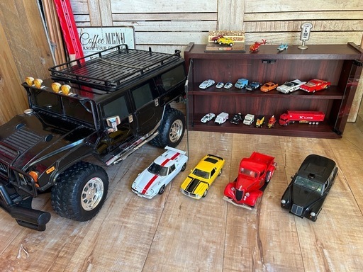 ミニカーいろいろとショーケース　25点全部まとめて　コレクション　レトロ　車　トラック　おもちゃ　玩具　