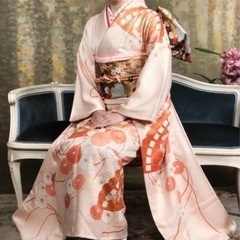 振袖一式　帯　長襦袢　帯あげ　帯締め一式　かんざしも別でお売りしていますの画像