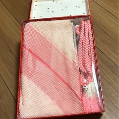 振袖一式　帯　長襦袢　帯あげ　帯締め一式　かんざしも別でお売りしていますの画像