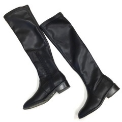 【美品】ストレッチニーハイブーツ の画像