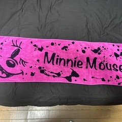 ディズニー　ミニー　タオル　　の画像